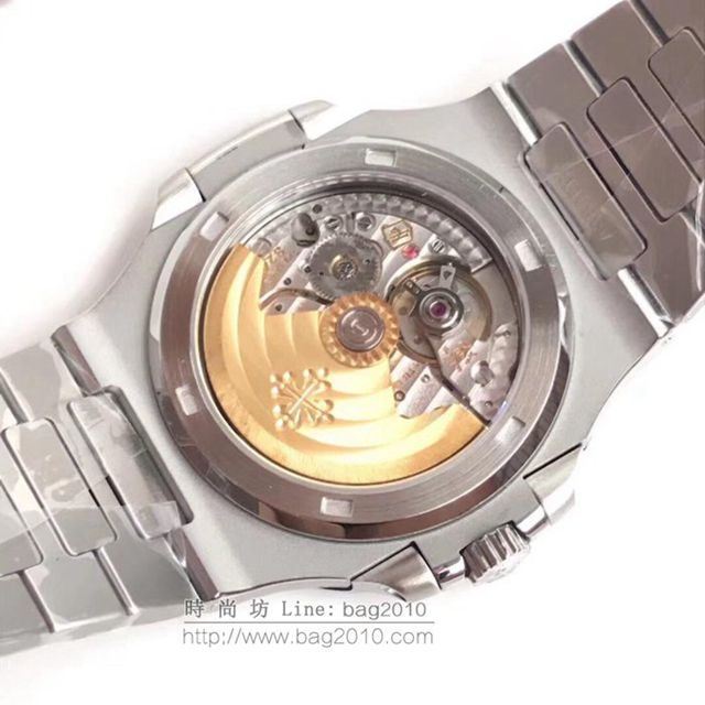 PATEK PHILIPPE手錶 最薄的鋼表之王5711鸚鵡螺 百達翡麗V2版男士表 百達翡麗高端男表  hds1346